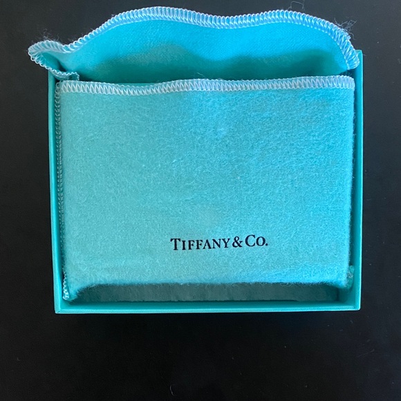 Tiffany & Co. Aqua Leather Card Holder - Picture 5 of 7